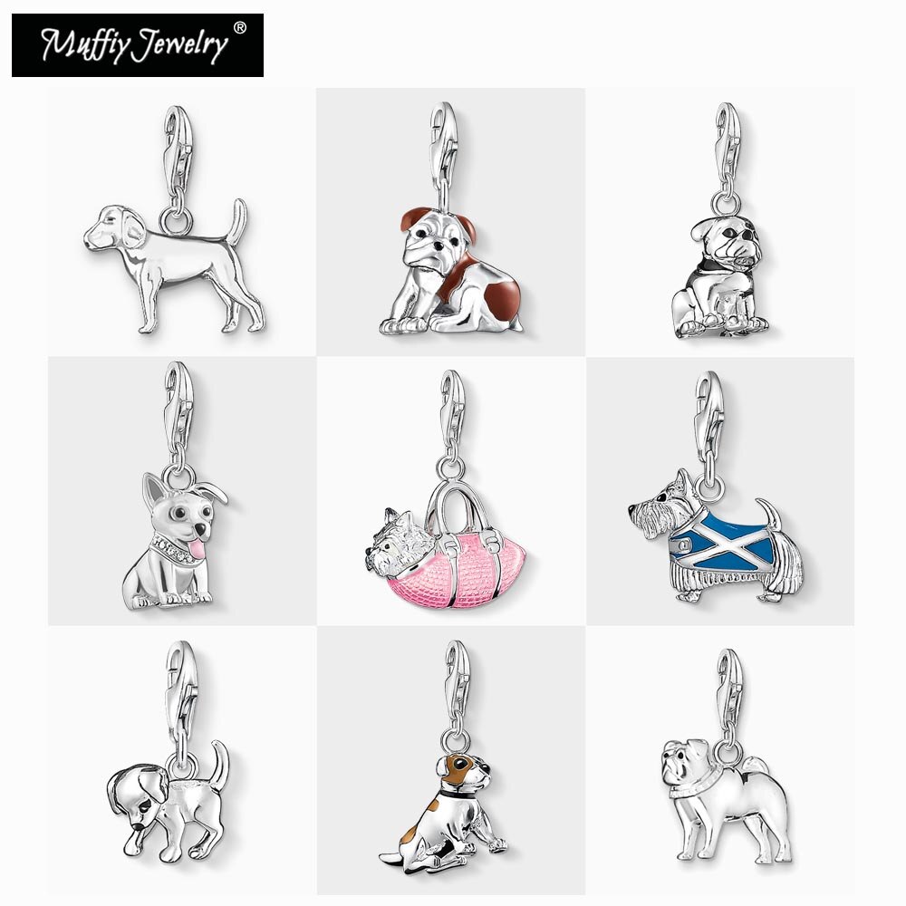 Westie Dog in Pink Bag Charm 2020   ,..